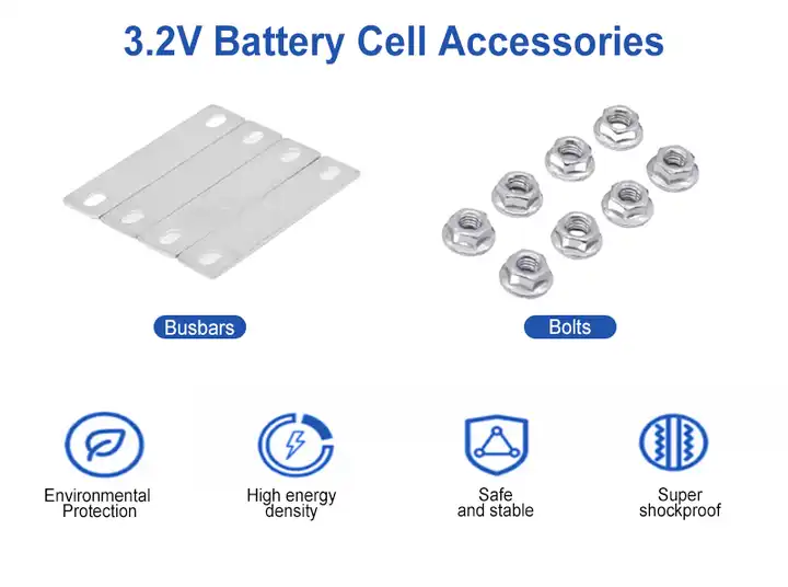 3.2V lifepo4 battery cells grade a high quality accessories 1 LF280K LiFePO4 battery cells 3.2V 280Ah Grade A 6000+ cycles for EVs, Solar Systems Versatile Power