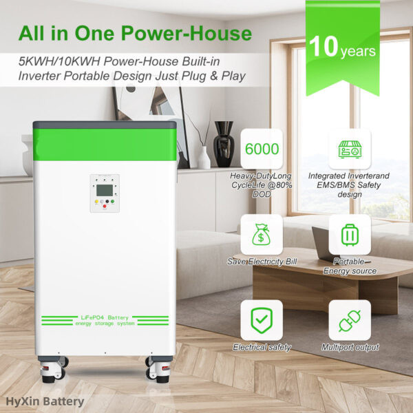 All-in-one 48v off-grid system for residential solar system
