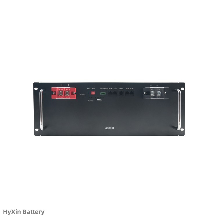 Deep-cycle-solar-energy-storage-Rack-Mount-batteries-48V-100AH-with-LCD -HYXinbattery