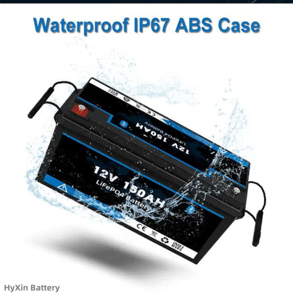 Waterproof IP67 12.8v Battery packs high protections