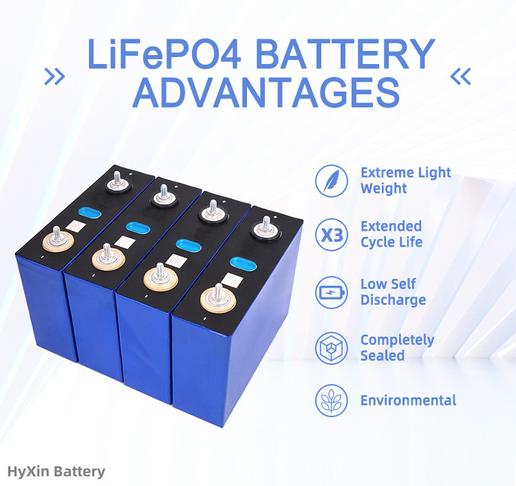 Advantages of LFP Cells EVE 100Ah 3.2v EVE LF100MA LiFePO4 battery cells 100Ah 3.2V Brand New Grade A for Marine and RV ESS Applications