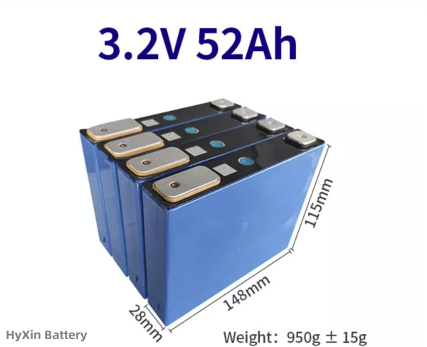 Gotion 52ah 3.2v LFP Marine RV Battery packs