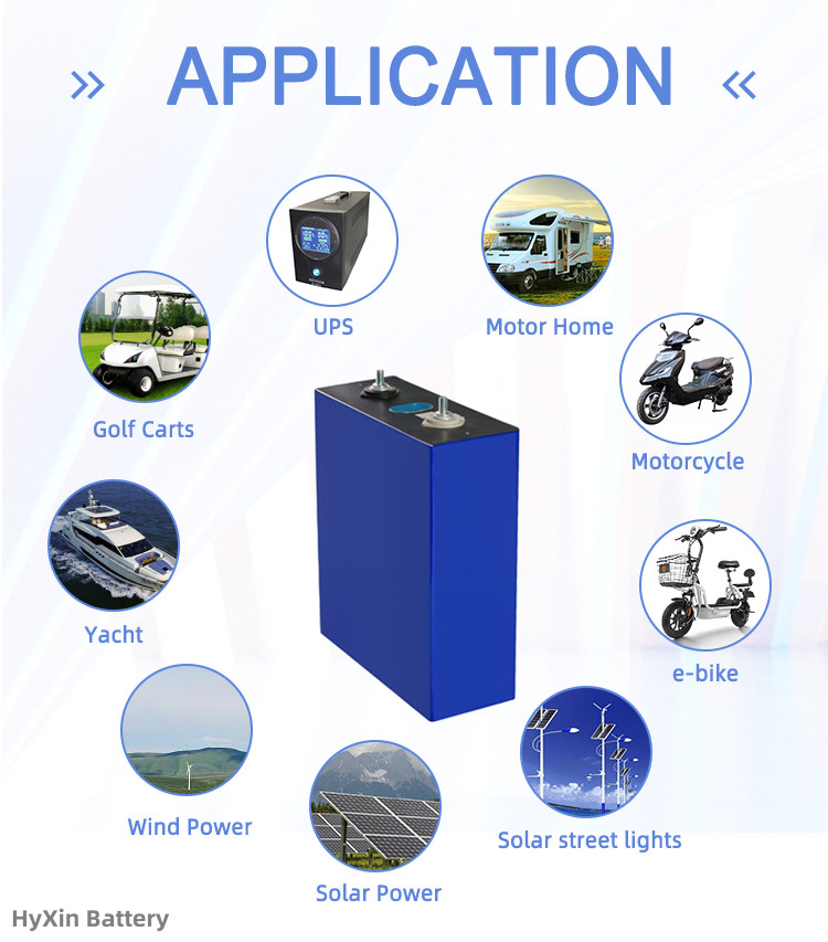 Grade A 3.2v 105Ah EVE battery Application EVE LF105 LiFePO4 battery cells 105Ah 3.2V Good Appearance A Class for Marine and RV ESS Applications
